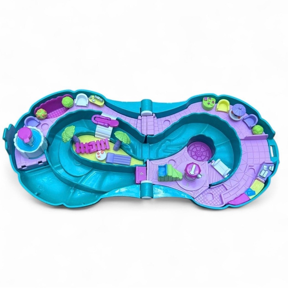 Polly Pocket Splash ’n Slide Water Park Playset – 1995 Compact Only